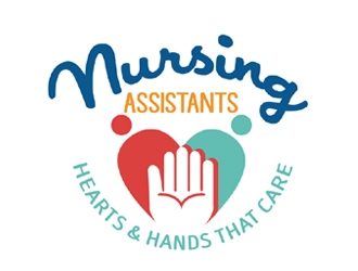 Nursing Assistants: Hearts & Hands That Care logo design by ingepro