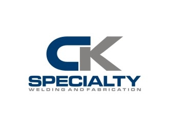 CK Specialty Welding and Fabrication logo design by agil