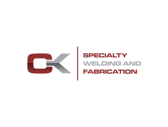 CK Specialty Welding and Fabrication logo design by oke2angconcept