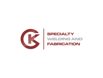 CK Specialty Welding and Fabrication logo design by oke2angconcept