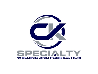 CK Specialty Welding and Fabrication logo design by MarkindDesign
