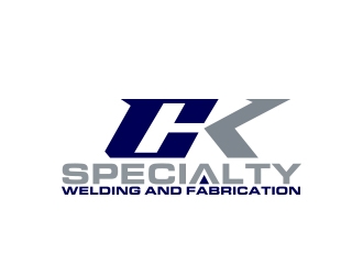 CK Specialty Welding and Fabrication logo design by MarkindDesign