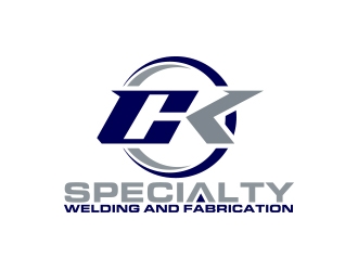 CK Specialty Welding and Fabrication logo design by MarkindDesign