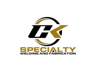 CK Specialty Welding and Fabrication logo design by MarkindDesign