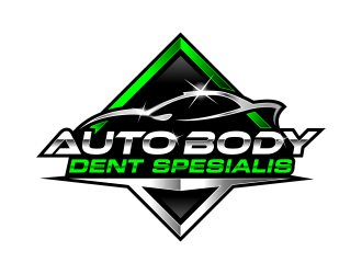 AUTO BODY DENT SPECIALISTS logo design by ubai popi
