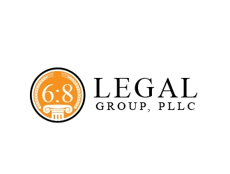 6:8 Legal Group, PLLC logo design by MarkindDesign