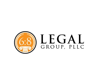 6:8 Legal Group, PLLC logo design by MarkindDesign