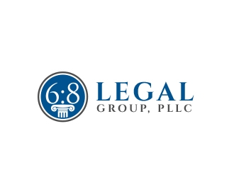 6:8 Legal Group, PLLC logo design by MarkindDesign