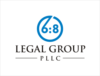 6:8 Legal Group, PLLC logo design by bunda_shaquilla