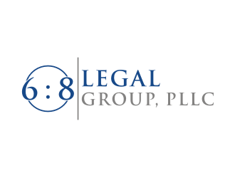 6:8 Legal Group, PLLC logo design by Shina