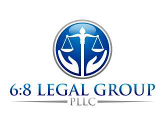 6:8 Legal Group, PLLC logo design by maseru