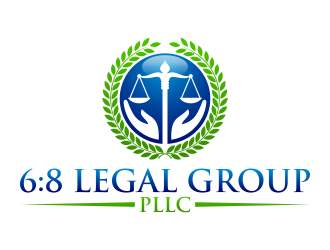 6:8 Legal Group, PLLC logo design by maseru