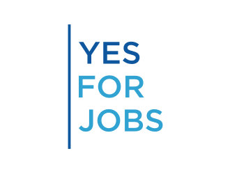 YES FOR JOBS logo design by Shina