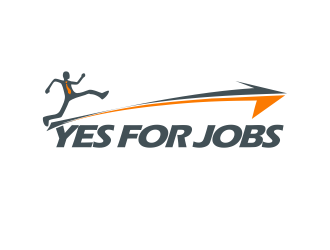 YES FOR JOBS logo design by YONK