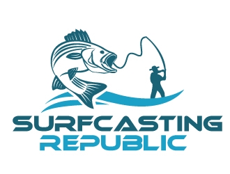 Surfcasting Republic logo design by PMG