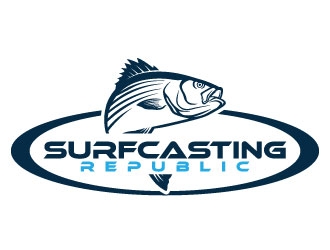 Surfcasting Republic logo design by daywalker