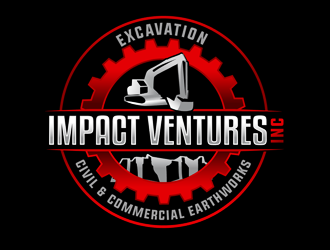 Impact Ventures Inc. logo design by megalogos