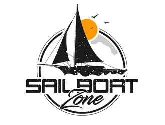 Sailboat Zone logo design by DreamLogoDesign
