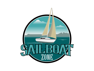 Sailboat Zone logo design by Kruger