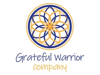 grateful warrior co. logo design by 4BUB7