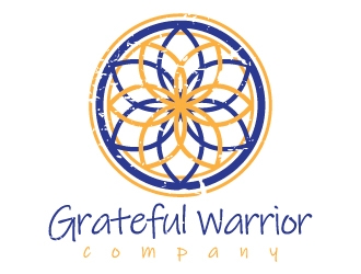 grateful warrior co. logo design by 4BUB7