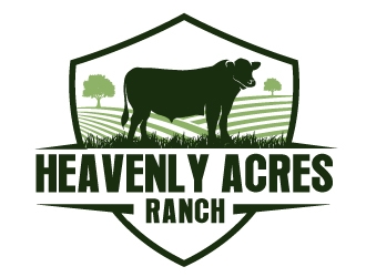 Heavenly Acres Ranch, LLC logo design by PMG