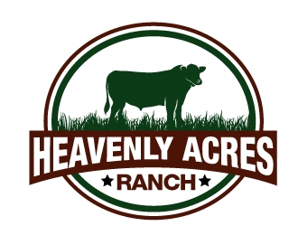 Heavenly Acres Ranch, LLC logo design by PMG