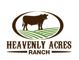 Heavenly Acres Ranch, LLC logo design by PMG