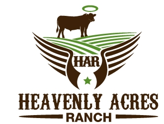 Heavenly Acres Ranch, LLC logo design by PMG