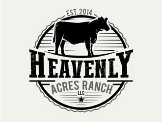 Heavenly Acres Ranch, LLC logo design by MAXR