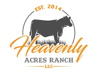 Heavenly Acres Ranch, LLC logo design by MAXR