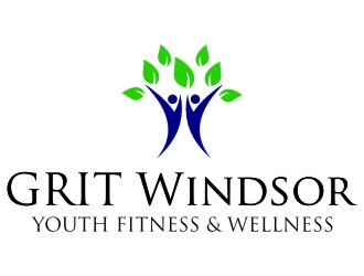 GRIT Windsor Youth Fitness & Wellness or just GRIT Windsor logo design by jetzu
