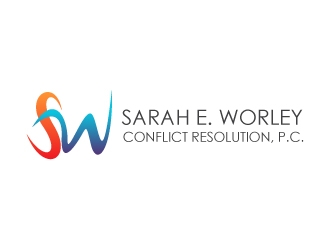 Sarah E. Worley Conflict Resolution, P.C. logo design by kgcreative
