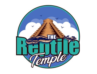 The Reptile Temple logo design by DreamLogoDesign