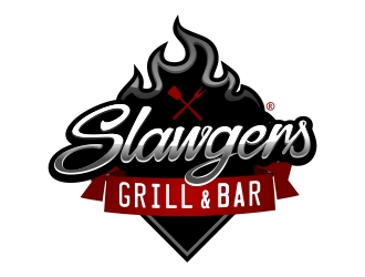 SLAWGERS GRILL & BAR logo design by sgt.trigger
