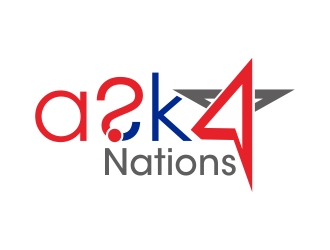 Ask4Nations logo design by cikiyunn