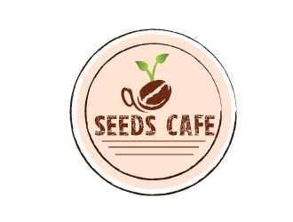 Seeds Cafe logo design by webmall