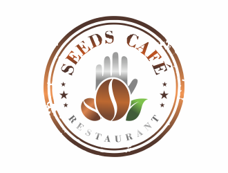 Seeds Cafe logo design by GETT