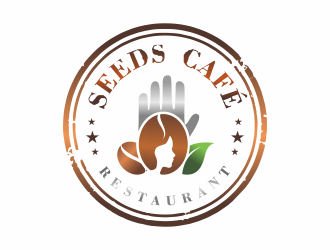 Seeds Cafe logo design by GETT