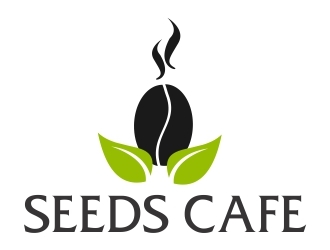 Seeds Cafe logo design by ElonStark