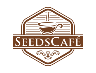 Seeds Cafe logo design by AisRafa