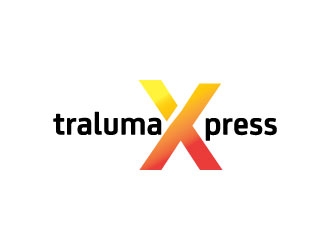 tralumaXpress logo design by Erasedink