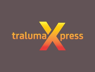 tralumaXpress logo design by Erasedink