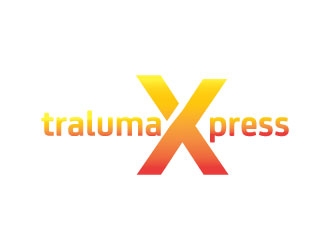 tralumaXpress logo design by Erasedink