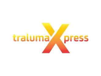 tralumaXpress logo design by Erasedink