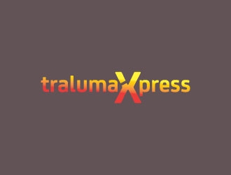 tralumaXpress logo design by Erasedink