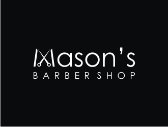Mason’s Barber Shop  logo design by mbamboex