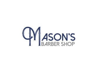 Mason’s Barber Shop  logo design by bricton
