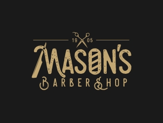 Mason’s Barber Shop  logo design by sgt.trigger