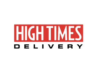 High Times Delivery logo design by Girly